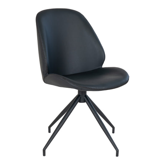 update alt-text with template Monte Carlo Dining Chair - Eetkamerstoel in PU met draaibare, zwart, HN1223-Monte Carlo Spisebordsstol-monte-carlo-dining-chair-dining-chair-in-pu-with-swivel-black-hn1223-1-Monte Carlo Eetkamerstoel (2 stuks) Materiaal PU, staal Kleur Zwart-5713917022939-1001353-Cerasus Homestyle