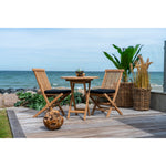 Oviedo Teak Eettafel - Eettafel in teakhout 70x75cm-Tafel-House Nordic-oviedo-teak-dining-table-dining-table-in-teak-oe70x75cm-2-buiten, eettafel, Tafel-Materiaal Teak Kleur Natuurlijk-5713917015283-7501100-Cerasus Homestyle