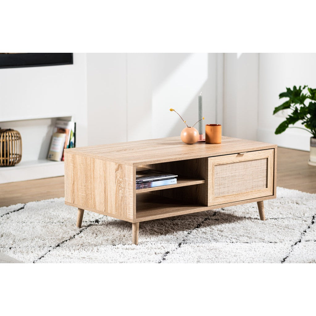 update alt-text with template Salontafel, 100x60 cm, M930 Sedona-Tafel-Star Furniture-salontafel-100x60-cm-m930-sedona-1-salontafel-Salontafel, 100x60 cm, M930 Sedona Kleur Sedona Kleurcode M930 Materiaal Melamine MDF Materiaal poten Hout Bijzonderheden Rotanlook front Aantal colli 1 Afmeting colli 1 (cm) 120x68,5x10 Montage zelfmontage Bruto gewicht (kg) 29 VPE 1-5005-M930-5005-M930-Cerasus Homestyle