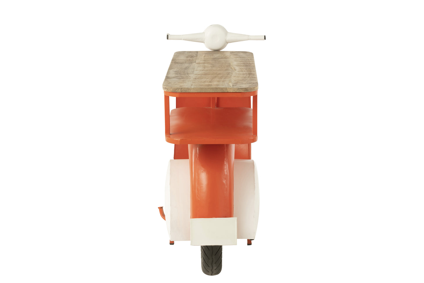 J-Line Scooterbar IJzer Oranje-Bar-J-Line-scooter-bar-iron-orange-4-bar-Breedte 51 Hoogte 99 Lengte 152 Gewicht 30,6 kg Verzameling ZOMER 2024 Kleur 1 ORANJE / ROEST Materiaal samenstelling IJZER (90%),HOUT(6%),RUBBER(4%) Intrastat-code 94032080 Montage vereist ja-5400924408329-40832-Cerasus Homestyle