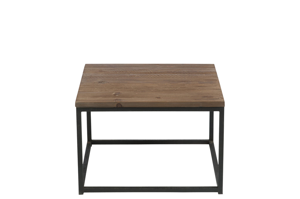 update alt-text with template Bijzettafel Hout/Metaal Bruin+Zwart-J-Line-side-table-wood-metal-brown-bl-2-Bijzettafel Hout/Metaal Bruin+Zwart Breedte 60 Hoogte 41 Lengte 60 Gewicht 7,06 kg Verzameling Winter 2017 Kleur Bruin Kleur 1 Zwart Materiaal samenstelling IJzer(40%),gerecycled hout(60%)-5415203785510-78551-Cerasus Homestyle