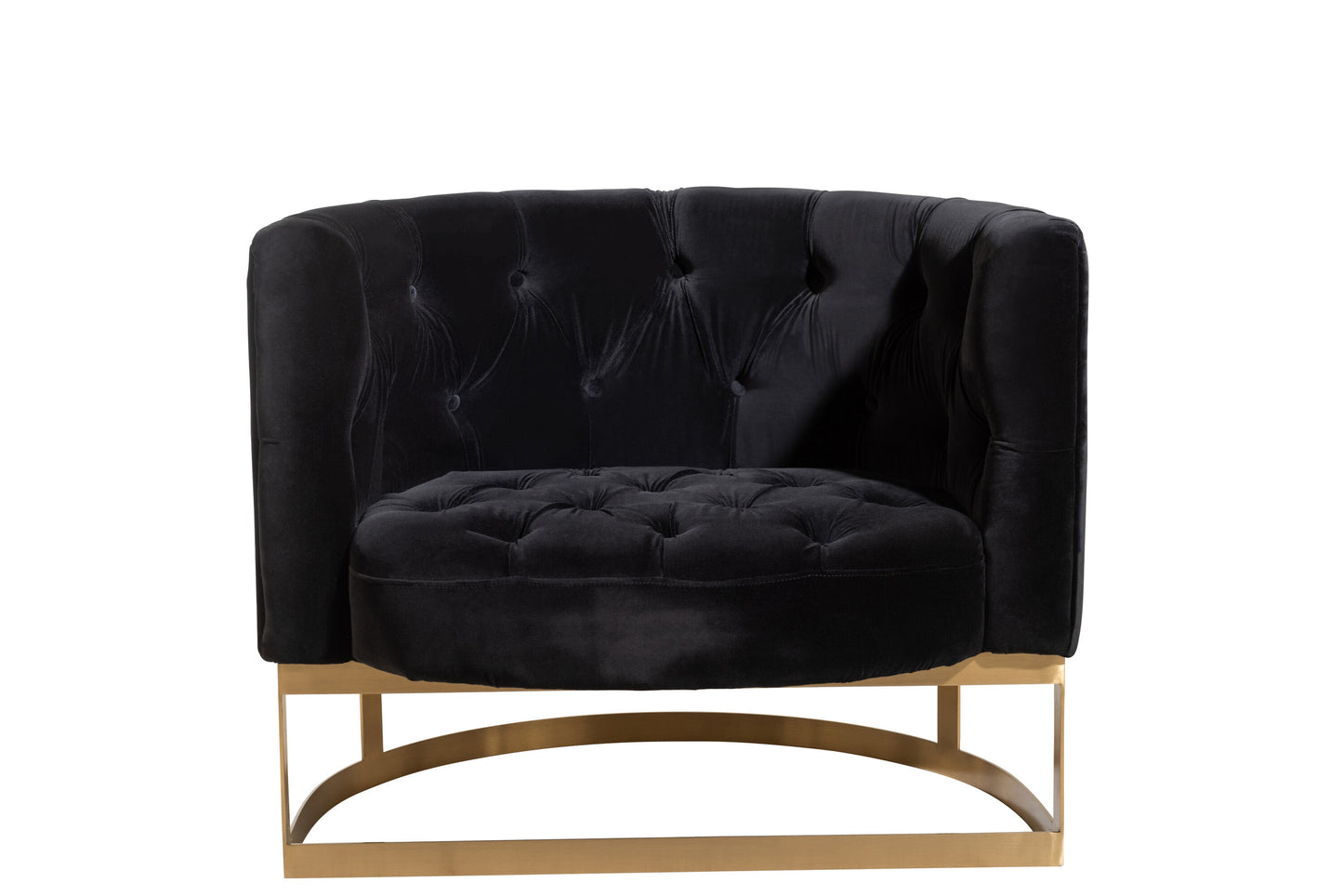 Wilson Fluewele Fauteuil-Bank-J-Line-Fluweel-Zwart-sofa-but-1c-1p-vel-met-an-gd-2-banken, Woonkamer-Wauw! Deze fauteuil is echt een must have. Dit item is in elke kamer mooi of je hem nou in de woonkamer zet of in de slaapkamer. Het is gemaakt van fluweel en metaal. Dus zoek jij nog een gaaf design? Dan is deze fauteuil iets voor jou! Inclusief fluwele kussen. Breedte 75 Hoogte 73 Lengte 90 Gewicht 24,32 kg Verzameling ZOMER 2020 Kleur 1 ZWART Kleur 2 GOUD Materiaal samenstelling ROESTVRIJ STAAL