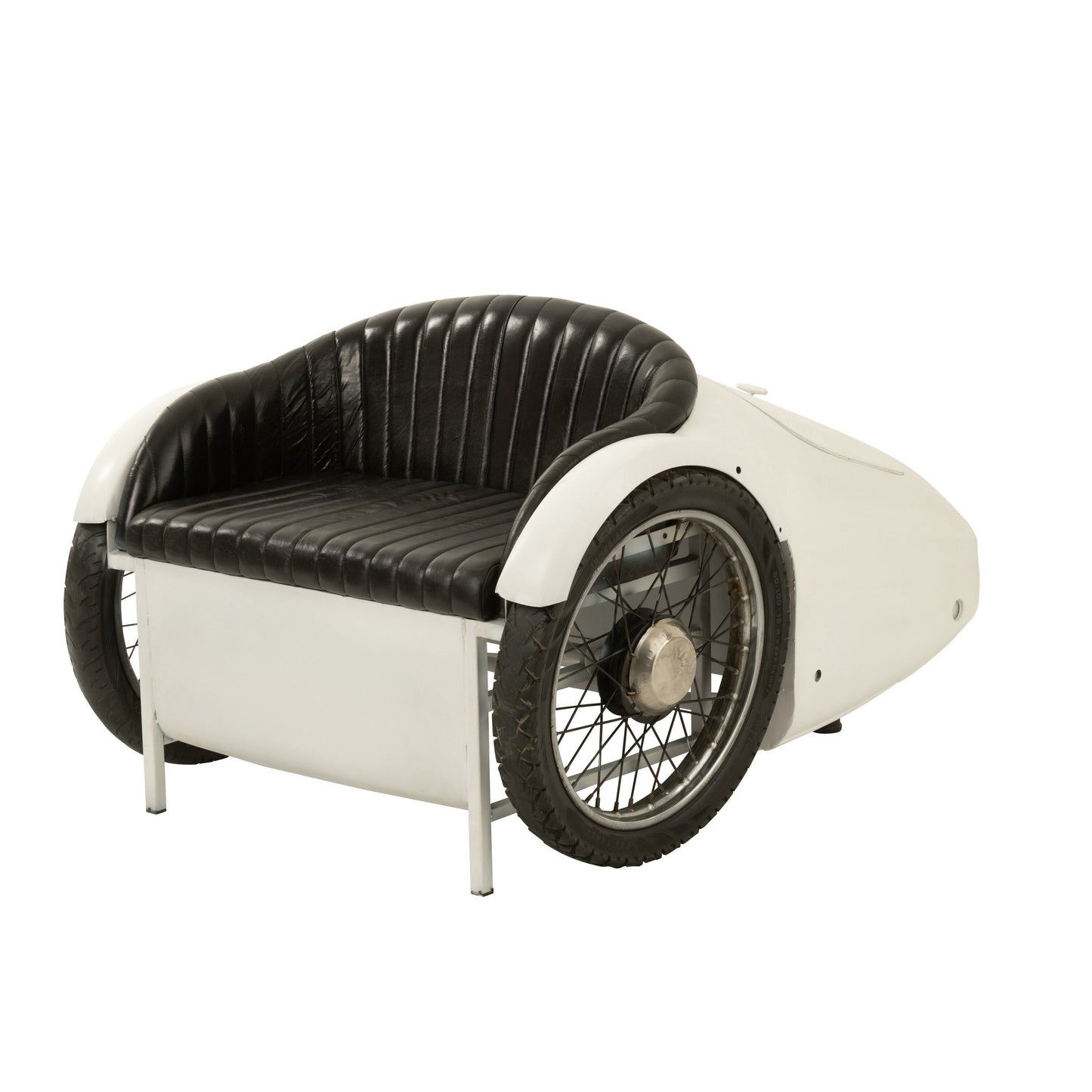 Auto Sofa Wit-Bank-J-Line-Metaal-Medium-sofa-car-metal-white-1-banken, populair, slaapkamer, Tuin, Woonkamer, zomer-Breedte 99 Hoogte 80 Lengte 127 Gewicht 61,15 kg Verzameling ZOMER 2023 Materiaal samenstelling METAAL (100%) Maximaal zitgewicht 100 Zit diepte 43 Stoelhoogte 48 Montage vereist Nvt-5400924309022-30902-Cerasus Homestyle