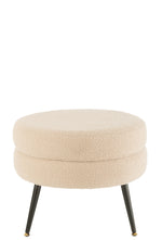 update alt-text with template J-Line Ronde Kruk - Fluweel Beige-Kruk-J-Line-Fluweel-Beige-stool-rnd-met-legs-velv-w-bei-2-kruk-Breedte 52 Hoogte 43 Lengte 52 Gewicht 6500 gr Verzameling winter 2023 Kleur Beige Materiaal samenstelling Spons(30%),mdf(30%),fluweel(30%),metaal(10%) Stoelhoogte 42 Montage vereist Ja-5400924386610-38661-Cerasus Homestyle