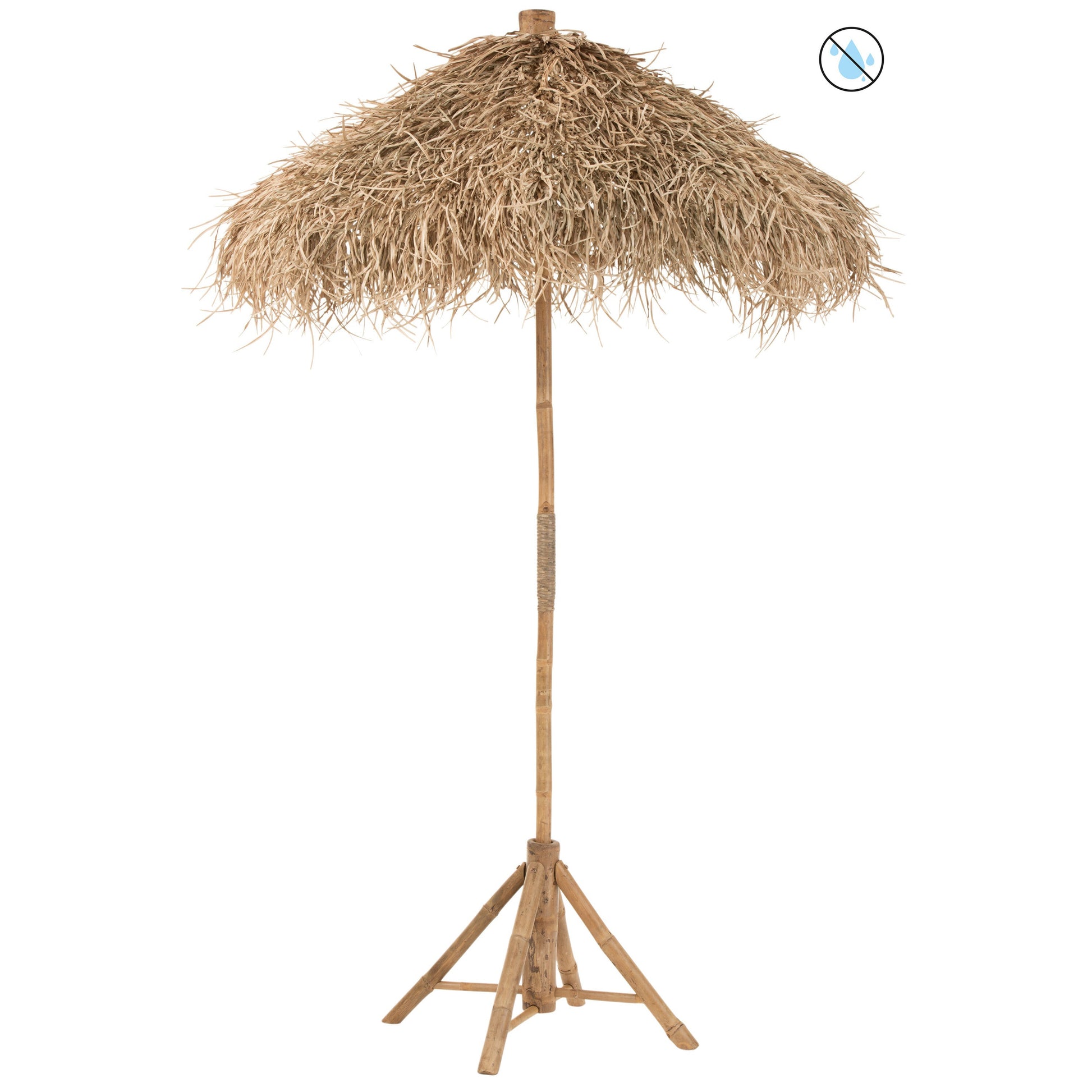 Parasol Bamboe Naturel Groot-Parasol-J-Line-sunshade-on-foot-bamboo-nat-1-buiten, Parasol-Breedte 150 Hoogte 260 Lengte 150 Gewicht 10,5 kg Verzameling ZOMER 2019 Kleur 1 NATUURLIJK Materiaal samenstelling BAMBOE(100%) Intrastat-code 66011000 Montage vereist Ja-5400924015831-1583-Cerasus Homestyle