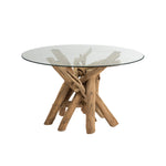 Tafel Eucalyptus Hout-Tafel-J-Line-Medium-Eucalyptus Hout-table-round-branch-wood-gl-nat-1-outdoor, tafel, Tuin, Woonkamer-Breedte 128 Hoogte 75 Lengte 128 Gewicht 55 kg Verzameling ZOMER 2020 Kleur 1 NATUURLIJK Materiaal samenstelling GLAS(30%),EUCALYPTUS HOUT(70%)-5415203913586-91358-Cerasus Homestyle