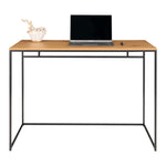 update alt-text with template Vita Desk - Bureau met zwart frame en eikenlook-Bureau-Vita Skrivebord-vita-desk-desk-with-black-frame-and-oak-look-top-100x45x75-cm-4-bureau-100x45x75 cm Materiaal Staal, spaanplaat, melaminefolie Kleur Natuurlijk-5713917008858-2402055-Cerasus Homestyle