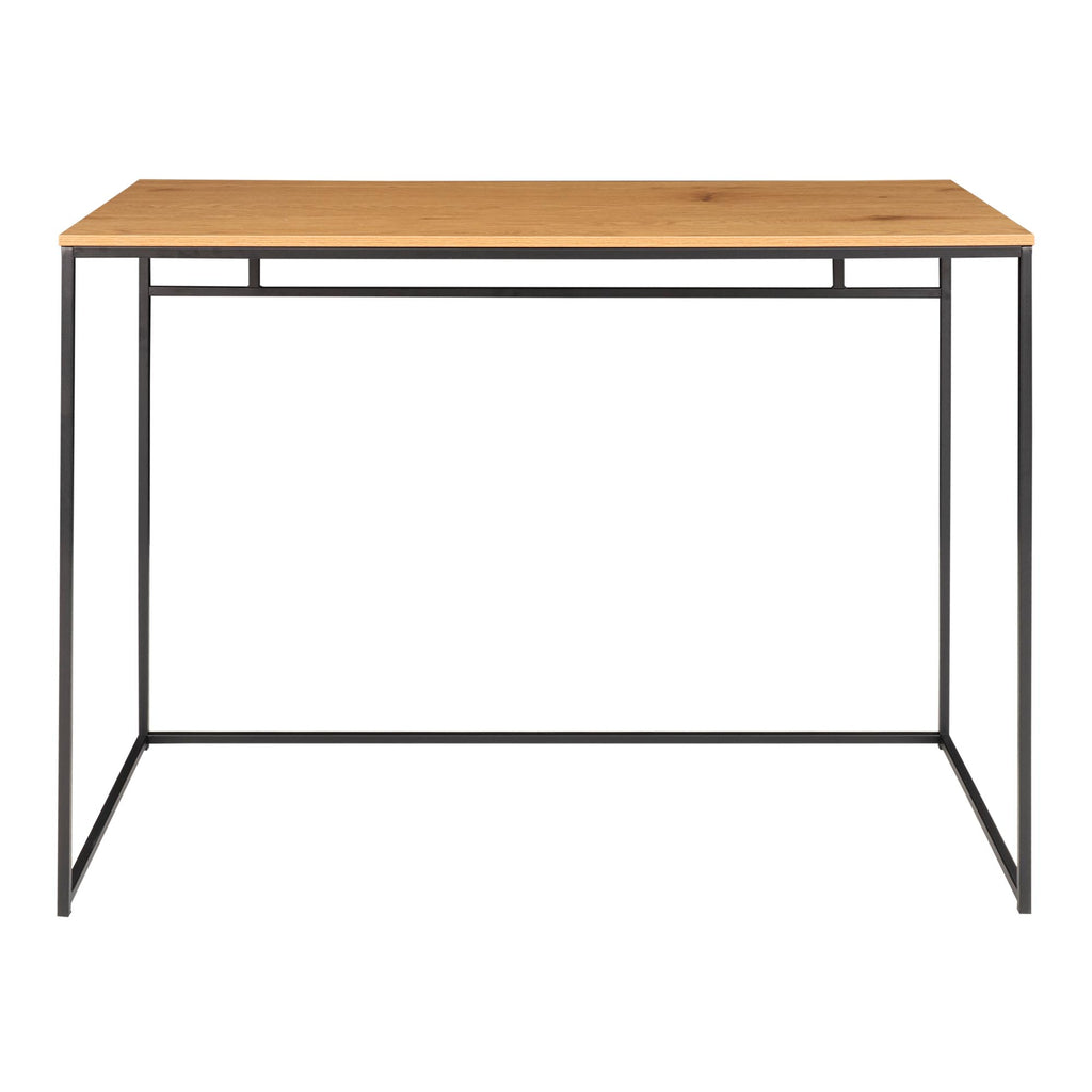 update alt-text with template Vita Desk - Bureau met zwart frame en eikenlook-Bureau-Vita Skrivebord-vita-desk-desk-with-black-frame-and-oak-look-top-100x45x75-cm-5-bureau-100x45x75 cm Materiaal Staal, spaanplaat, melaminefolie Kleur Natuurlijk-5713917008858-2402055-Cerasus Homestyle