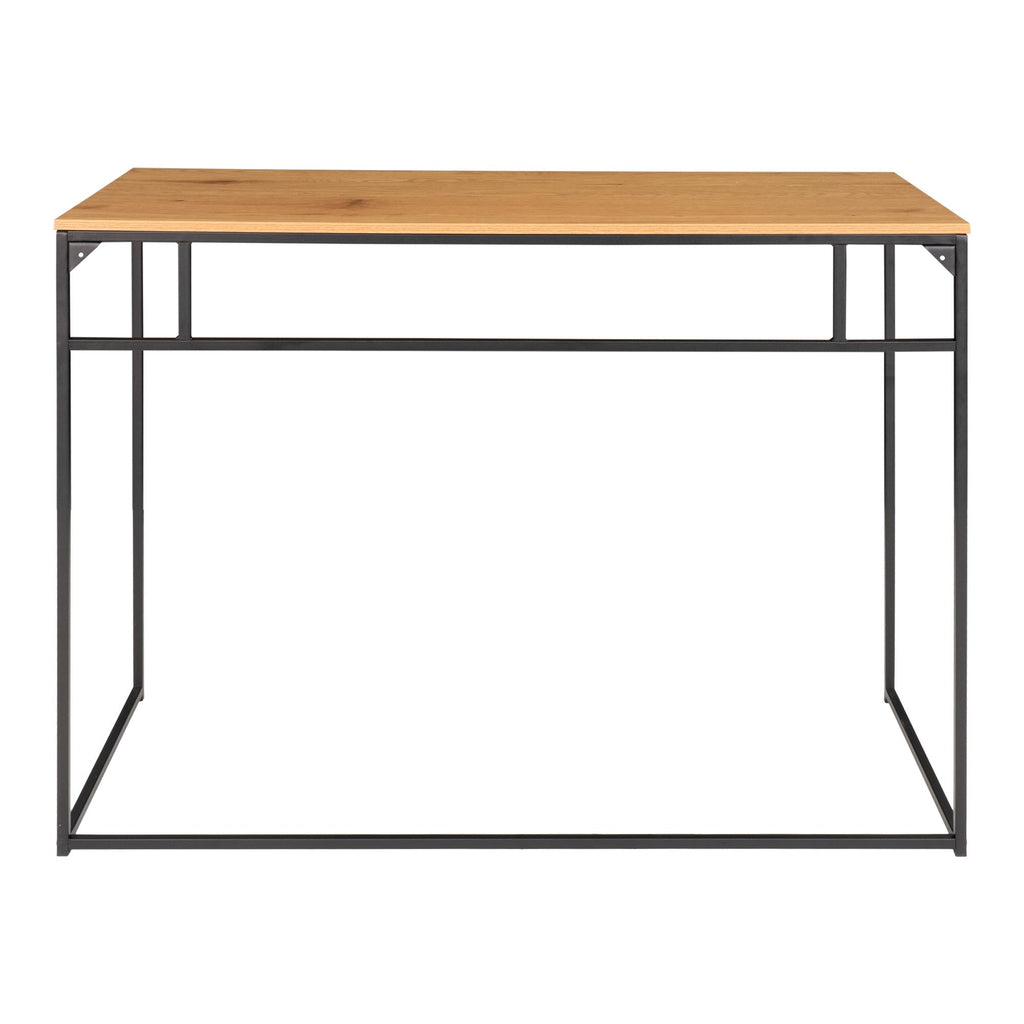 update alt-text with template Vita Desk - Bureau met zwart frame en eikenlook-Bureau-Vita Skrivebord-vita-desk-desk-with-black-frame-and-oak-look-top-100x45x75-cm-6-bureau-100x45x75 cm Materiaal Staal, spaanplaat, melaminefolie Kleur Natuurlijk-5713917008858-2402055-Cerasus Homestyle