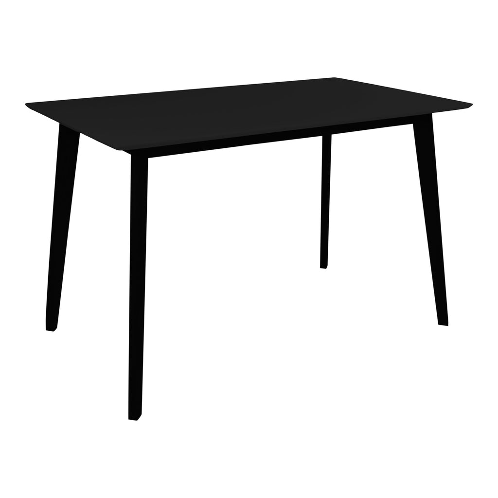 update alt-text with template Vojens Eettafel - Eettafel in zwart-Tafel-Vojens Spisebord-vojens-dining-table-dining-table-in-black-120x70x75-cm-1-eettafel-120x70x75 cm Materiaal MDF, rubberhout Kleur Zwart-5713917019038-2201036-Cerasus Homestyle